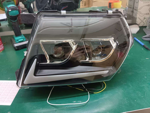 ไฟหน้า LED สำหรับ Nissan Patrol Y61 ปี 1999-2003 อัพเกรดไฟหน้า ไฟเดย์ไลท์ ไฟเลี้ยว เลนส์เลเซอร์ ชุดคู่ - Product Image 6