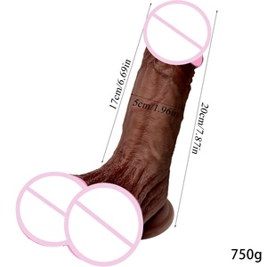 Dildo réaliste noir extra large et épais, masturbateur féminin, articles sexuels pour adultes, femmes - Product Image 2