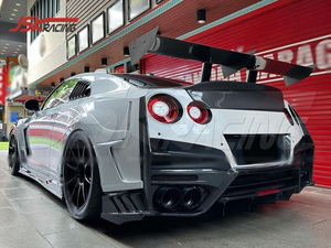 ชุดคาร์บอนไฟเบอร์ครึ่งหนึ่งสำหรับรถ <span class=keywords><strong>Nissan</strong></span> <span class=keywords><strong>GTR</strong></span> 2008-2025 <span class=keywords><strong>R35</strong></span> CBA dBA EBA อัพเกรดเป็นสไตล์ลับสุดยอด2024 - Product Image 2