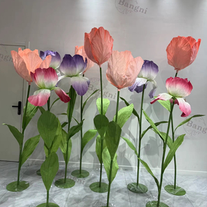<span class=keywords><strong>Prix</strong></span> usine tulipes géantes papier personnalisable fleurs artificielles décoration <span class=keywords><strong>de</strong></span> mariage fournitures <span class=keywords><strong>de</strong></span> fête <span class=keywords><strong>fond</strong></span> <span class=keywords><strong>de</strong></span> fête d'anniversaire - Product Image 1