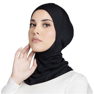 Women's Islamic Muslim Inner <b>Hijab</b> Cap Wholesale Printed Ethnic Style Modal Cotton Underscarf Headwrap for Spring and Winter - Product Image 2