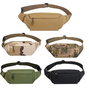 New <b>Mens</b> Camouflage Tactical Waist Bag Phone <b>Pouch</b> Multi Function Sports Casual Bag Outdoor Single Shoulder Chest Bags - Product Image 1