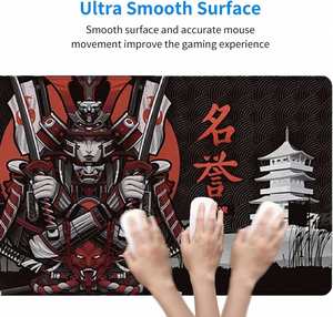 FX Japanese Samurai <b>Mouse</b> Pad Thickened Enlarged Gaming Desk <b>Mat</b> with Stitched Edge Office Computer Accessories OEM/ODM Service - Product Image 3