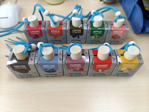 Profumatori per Auto <span class=keywords><strong>in</strong></span> Vetro Mini da Fabbrica, 12 Fragranze, Lunga Durata, Facili da Trasportare, Deodoranti per Ambienti all'Ingrosso - Product Image 2