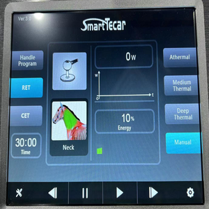 Peralatan Terapi Tecar Frekuensi Radio Pemanasan Dalam RET CET Handle untuk Pereda Nyeri Kuda Therapia Smart Tecar - Product Image 5