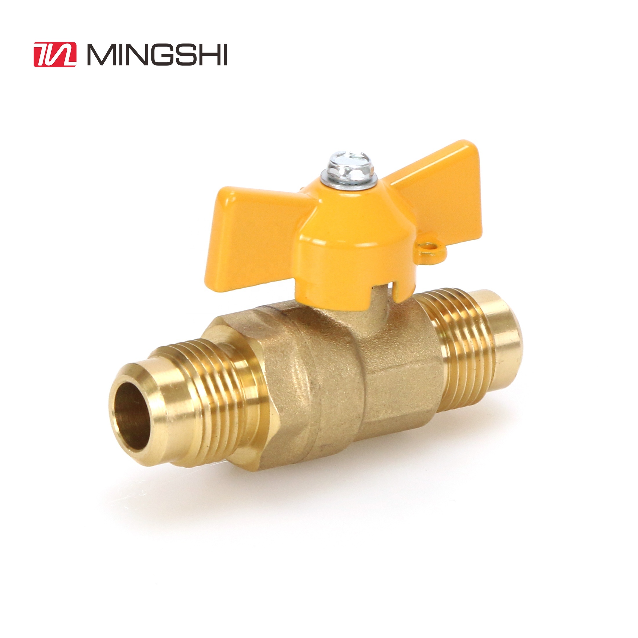 MINGSHI HVAC Press Compression Brass Valves for Plumbing/gas for Multilayer/ PEX Pipes - Valve Fittings · image 4