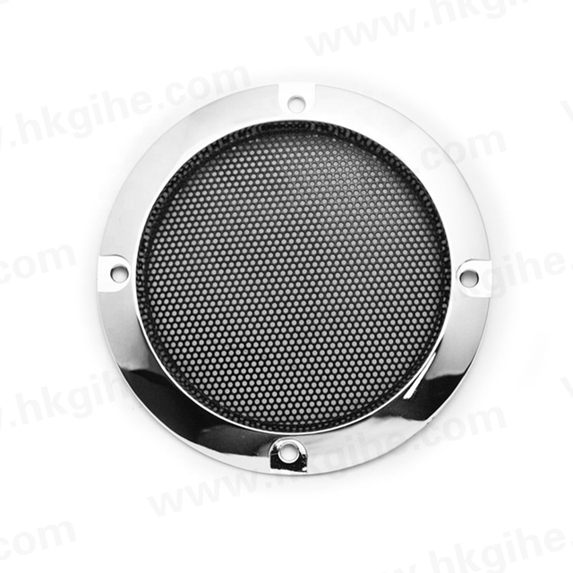 Hot Sell 3 Inch Silver Car Grill Mesh Enclosure Net Protective Cover Speaker DIY
