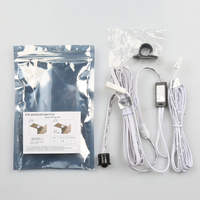 Interrupteur LED intelligent à détecteur de mouvement PIR infrarouge IP22 DC12V/24V 60W/100W, portée de détection 2,4m, temporisation 30s, pour armoire et placard