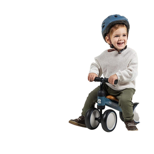 Vélo d'équilibre trotteur pour bébé avec 4 roues pour fille/garçon de 1 à 2 ans, meilleurs cadeaux de cyclisme vélo d'équilibre pour bébé 12-36 <span class=keywords><strong>mois</strong></span> - Product Image 2