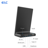 Nouvelle Tablette PC Android de Bureau en L, Écran Tactile 10,1 Pouces, RK3568, Compatible Wi-Fi, Système de Commande avec Caméra et RJ45