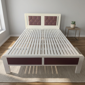 Modern Stable Single & Queen Box Spring <b>Bed</b> <b>Frame</b> with Open Undercarriage <b>for</b> Space-saving Home Furniture - Product Image 3