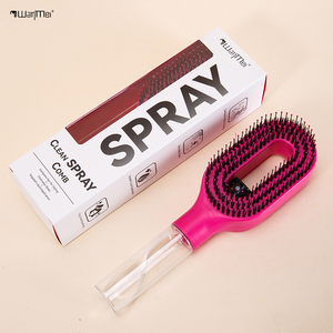 Wanmei Custom Hair <strong>Brush</strong> with Water Spray Mister - 2-in-1 <strong>Detangling</strong> <strong>Brush</strong> with Built-in Fine Mist <strong>Detangling</strong> Hydration <strong>Brush</strong> - Product Image 5