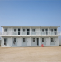Maison conteneur préfabriquée de 20 pieds sur mesure, maisonnette modulaire portable