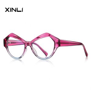 Gafas con Protección Anti Luz Azul XINLI2159, Montura Multicolor TR90 con Decoración de Patrones Animales, Disponibles en Stock - Product Image 6