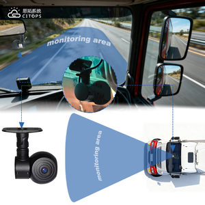 1080P HD Xe Phía Trước Máy Ảnh Ánh Sáng Sao Tầm Nhìn Cabin Máy Ảnh <span class=keywords><strong>Mini</strong></span> Có Thể Điều Chỉnh Khung Góc Rộng 2.8Mm Ống Kính Xe Giám Sát Máy Ảnh - Product Image 4