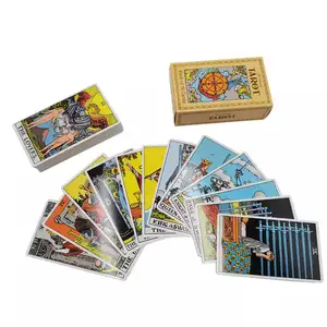 Kunden spezifische Druckpapier-Spielkarten Oracle Card Guide book Papier-Tarot karten