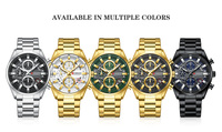 Montre pour homme CURREN 8495, étanche, fonction chronographe, date, aiguilles lumineuses, acier inoxydable, montre de business, multifonctionnelle