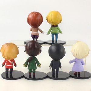 หุ่นตุ๊กตาแอคชั่นทำจาก PVC 6ชิ้น/เซ็ตความสูง9.5ซม. (ถุง OPP) - Product Image 4