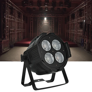 Lámpara de Relleno COB de Cuatro Ojos con Brillo Suave, Control DMX512, LED Blanco Cálido Regulable para Iluminación de Escenarios, 3500K, Aleación de Aluminio, IP20 - Product Image 6
