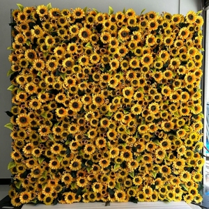 Paneles de Pared de Flores Artificiales 5D/3D, Lujosos y Hermosos, Decoración de 8 pies x 8 pies para Bodas, Fiestas y Hogar - Product Image 1