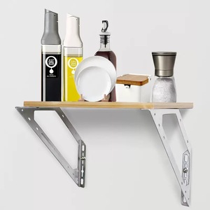 YSEO Multifunctional Fixed Corner Bracket 304 Stainless Steel 90 Degree Right Angle For <b>Wardrobe</b> Cabinet Support - Product Image 2