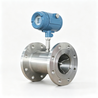 Pengukur Aliran Turbin Seri LWGY Akurasi 0.5 FS 24V DC