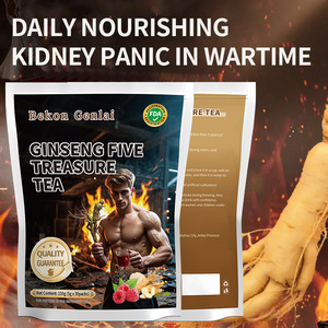 Thé aux Herbes Cinq Trésors au Ginseng Personnalisé OEM pour la Santé Masculine, Sachet de 150g TK - Product Image 4