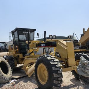 Equipo pesado usado niveladora de ruedas Caterpillar 140H 140G 140K Construcción Minería Máquina de movimiento de tierras para la venta - Product Image 2