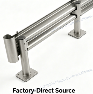 Barrière routière robuste en poutre profilée galvanisée, poteau en acier Q345 en forme de H, fabricant chinois de confiance, fournisseur certifié EN 1317 - Product Image 3