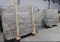 Dalles de Travertin Argenté 2025 à Veines Coupées 20mm, Qualité Premium, Durables, Contemporaines, Surface Polie, pour Murs Intérieurs/Extérieurs et Hôtels
