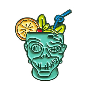 中国工厂制造商软硬搪瓷别针徽章金属翻领别针定制搪瓷别针可爱青蛙 - Product Image 6