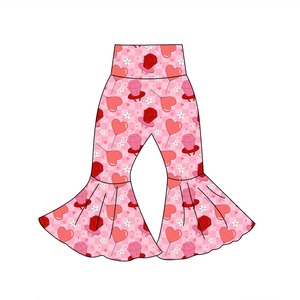 กางเกงขาบานเด็กผู้หญิงเอวสูงลายพิมพ์น่ารักสไ<span class=keywords><strong>ต</strong></span>ล์ลำลองสำหรับฤดูร้อน ลดราคาพิเศษ ไม่มีขั้นต่ำในการสั่งซื้อ - Product Image 6
