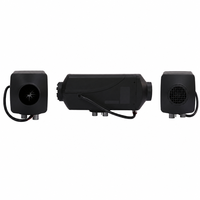 Chauffage de stationnement diesel 12V 24V 5KW avec télécommande LCD, chauffage de cabine à coque plastique pour camion, fourgonnette, camping-car