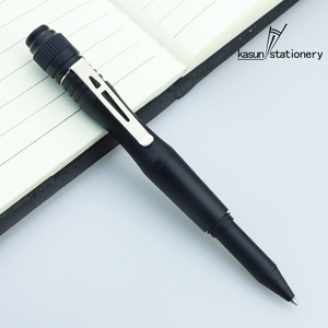 Nieuwigheid Cadeau 6 In 1 Muti-Functie Tactische <span class=keywords><strong>Pen</strong></span> Met <span class=keywords><strong>Led</strong></span> Zaklamp, Vensterbreker En Balpennen - Product Image 2