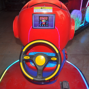 Voiture tamponneuse pour enfants en fibre de verre à piles - Manège extérieur pour enfants pour parcs d'attractions - Product Image 6