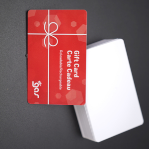 บัตรสมาชิกร้านค้าสุดหรูพร้อมแถบแม่เหล็กและช่องเซ็นชื่อ - Product Image 1