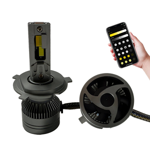 APP Control Led Car Lamp Bombillos Led H4 Bulb Auto Led Lighting Systems <span class=keywords><strong>Ampoule</strong></span> de phare pour voiture Ampoules Led 75W 50000LM/paire - Product Image 5