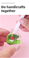 Jouets éducatifs DIY pour enfants, flacons de potion magique, fleurs séchées, kit de fée florale, fleurs DIY, décoration artisanale