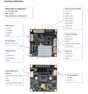 Módulo de Cámara IP Starlight de 2MP 1080p 60FPS, IMX662 STARVIS2 Hi3516CV610 H.265 100dB WDR Smart IR (UVC o POE Opcional) - Product Image 6