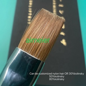 Usine professionnelle d'art des ongles OEM/ODM, pinceau à gel UV 100% Kolinsky, pinceau à ongles de haute qualité, pinceau pour la construction des ongles - Product Image 6