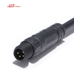 Llt 4pin M8 nhỏ dây nối nhà máy giá bán buôn hàng không dẫn ánh sáng cáp kết nối - Product Image 4