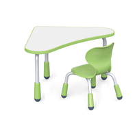 Ensemble table et chaises en bois multifonctionnel pour enfants modernes pour l'école, la maison, le bureau, le salon