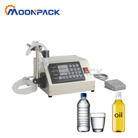 Machine de remplissage liquide Moonpack, mini pompe, bouteille d'eau liquide, machine de remplissage d'huile de cuisson, 100 ml