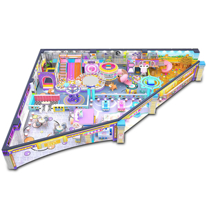 Parque Infantil Comercial con Temática Espacial, Toboganes Grandes de Plástico, Juegos Interactivos, Zona de Juegos Interior para Niños - Product Image 2