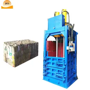 Hydraulic aluminium can shoes baling press machine 100 ton used plastic bottle clothes and textile cotton bale compress baler