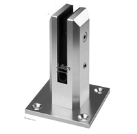 DF Spigots réglables 2205 pour balustrades et clôtures en verre de balcon, de qualité supérieure