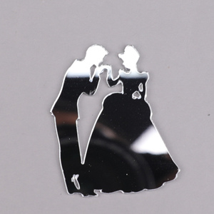 HSDCRAFT Princess Custom e Prince Design oro e argento resina planare 2 colori - Product Image 3