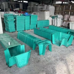 Caniveau de drainage composite SMC pour extérieur, tranchée de drainage au sol, caniveau linéaire en plastique, grille de caniveau - Product Image 6