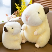 Jouets en peluche mignons et doux pour cobayes, lapin gras en tissu, poupée de compagnie, jouets en peluche pour enfants