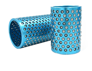 Cespugli guida senza olio di precisione pinza e boccola con cuscinetti a sfera incorporati in grafite - Product Image 1